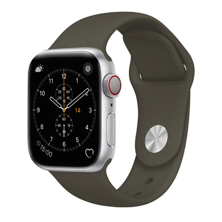 For Apple Watch Series 3 & 2 & 1 38mm Fashion Simple Style Silicone Wrist Watch Band, For 38mm