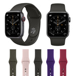 For Apple Watch Series 3 & 2 & 1 38mm Fashion Simple Style Silicone Wrist Watch Band, For 38mm