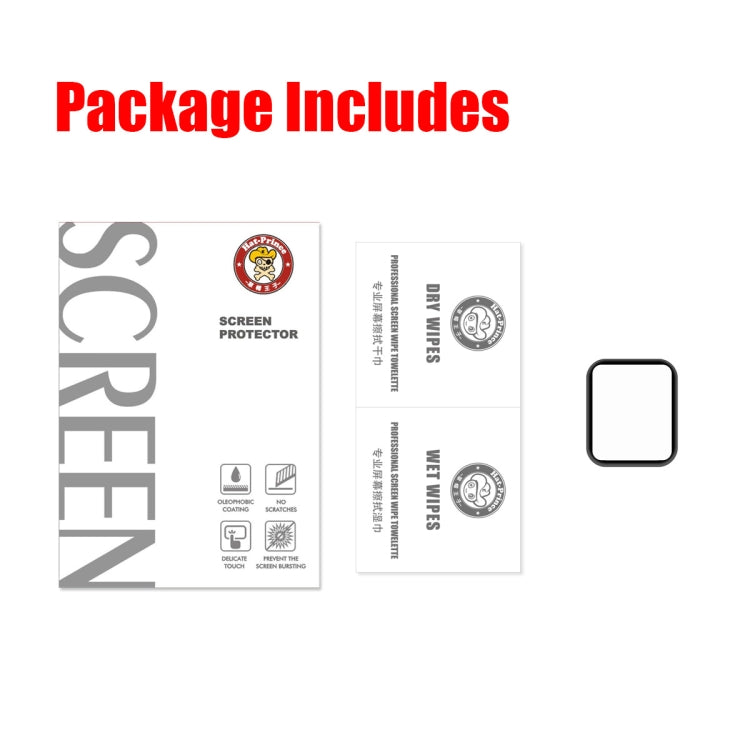 ENKAY Hat-Prince 3D Full Screen Electroplating PET Curved Heat Bending HD Screen Protector For Apple Watch Series 6 / 5 / 4 / Watch SE 40mm, For Apple Watch Series 6 / 5 / 4 / Watch SE 40mm