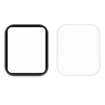 2 PCS ENKAY Hat-Prince 3D Full Screen PET + 3D Full Screen Electroplating PET Curved Heat Bending HD Screen Protector For Apple Watch Series 6 / 5 / 4 / Watch SE 44mm, For Apple Watch Series 6 / 5 / 4 / Watch SE 44mm