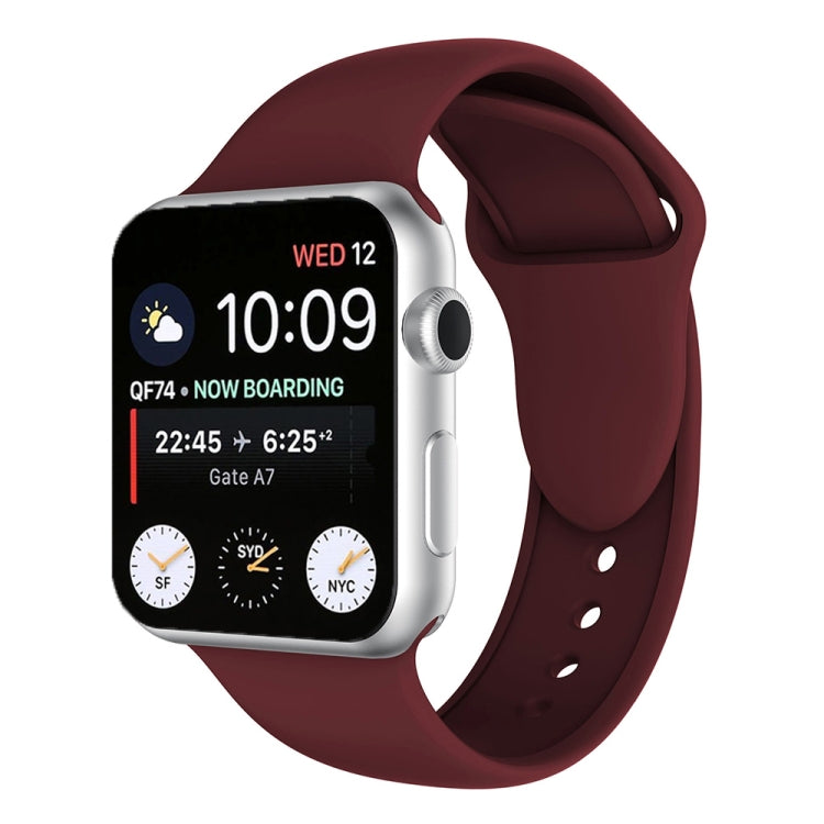 سوار ساعة سيليكون بمسامير مزدوجة لسلسلة Apple Watch 3 و2 و1 مقاس 38مم، Apple Watch مقاس 38مم