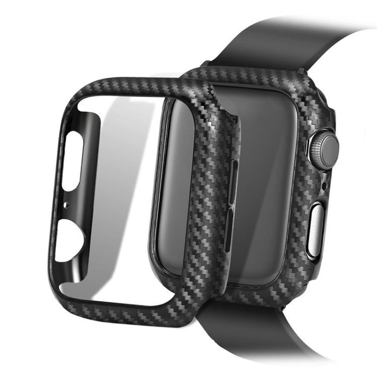 PC Carbon Fiber Frame Protection Case For Apple Watch Series 6 / 5 / 4 / Watch SE 44mm, For Apple Watch Series 6 / 5 / 4 / Watch SE 44mm