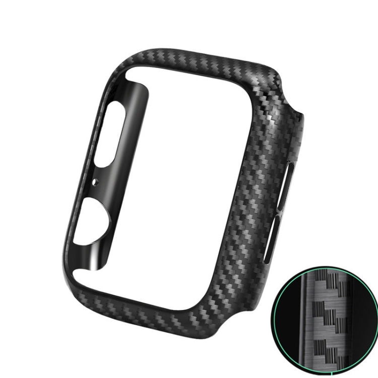 PC Carbon Fiber Frame Protection Case For Apple Watch Series 6 / 5 / 4 / Watch SE 44mm, For Apple Watch Series 6 / 5 / 4 / Watch SE 44mm