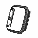 Genuine Leather Carbon Fiber Strap + Frame for Apple Watch Series 3 & 2 & 1 38mm, Apple Watch Series 3 & 2 & 1 38mm