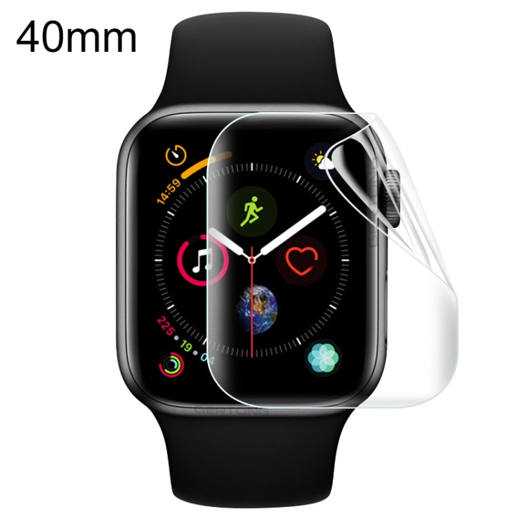 For Apple Watch Series 5 & 4 40mm Soft Hydrogel Film Full Cover Front Protector, For Apple Watch Series 5 & 4 40mm(1 PC)