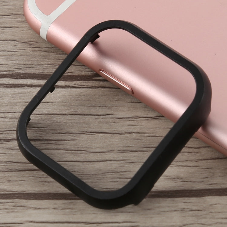 غطاء حماية بإطار أمامي معدني لسلسلة Apple Watch 6 / 5 / 4 / Watch SE مقاس 40مم، لسلسلة Apple Watch 6 / 5 / 4 / Watch SE مقاس 40مم