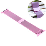 For Apple Watch Ultra 49mm&Watch Ultra 2 49mm / Series 10 46mm / 9&8&7 45mm / SE 3&SE 2&6&SE&5&4 44mm / 3&2&1 42mm Color-changing Magnetic Nylon Watch Band, 44mm