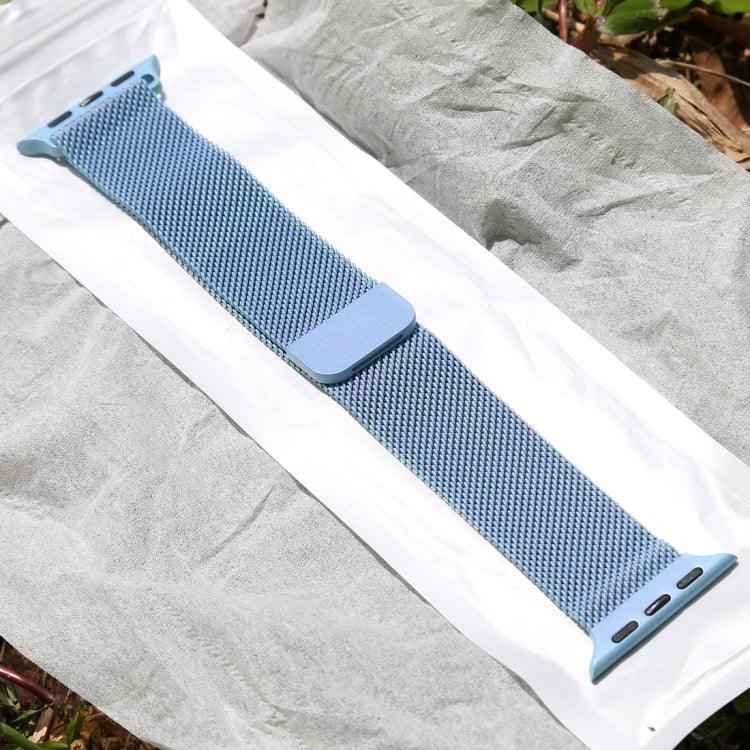 For Apple Watch Ultra 49mm&Watch Ultra 2 49mm / Series 10 46mm / 9&8&7 45mm / SE 3&SE 2&6&SE&5&4 44mm / 3&2&1 42mm Color-changing Magnetic Nylon Watch Band, 44mm