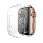 For Apple Watch Series 6 / 5 / 4 / Watch SE 44mm Full Coverage PC Case(Transparent), For Apple Watch Series 6 / 5 / 4 / Watch SE 44mm