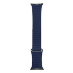 For Apple Watch 42mm Loop Magnetic Closure Clasp PU Leather Watch Band
