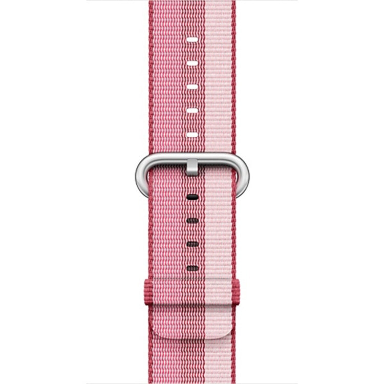 Gestreiftes, gewebtes Nylonarmband für Apple Watch 42 mm