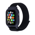 For Apple Watch Ultra 49mm&Watch Ultra 2 49mm / Series 10 46mm / 9&8&7 45mm / SE 3&SE 2&6&SE&5&4 44mm / 3&2&1 42mm Nylon Watch Band with Hook and Loop Fastener, For Apple Watch Ultra 49mm / Series 8&7 45mm / SE 2&6&SE&5&4 44mm / 3&2&1 42mm             ...