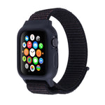 For Apple Watch Ultra 49mm&Watch Ultra 2 49mm / Series 10 46mm / 9&8&7 45mm / SE 3&SE 2&6&SE&5&4 44mm / 3&2&1 42mm Nylon Watch Band with Hook and Loop Fastener, For Apple Watch Ultra 49mm / Series 8&7 45mm / SE 2&6&SE&5&4 44mm / 3&2&1 42mm             ...