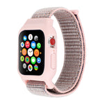 For Apple Watch Ultra 49mm&Watch Ultra 2 49mm / Series 10 46mm / 9&8&7 45mm / SE 3&SE 2&6&SE&5&4 44mm / 3&2&1 42mm Nylon Watch Band with Hook and Loop Fastener, For Apple Watch Ultra 49mm / Series 8&7 45mm / SE 2&6&SE&5&4 44mm / 3&2&1 42mm             ...