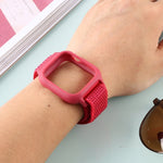 For Apple Watch Ultra 49mm&Watch Ultra 2 49mm / Series 10 46mm / 9&8&7 45mm / SE 3&SE 2&6&SE&5&4 44mm / 3&2&1 42mm Nylon Watch Band with Hook and Loop Fastener, For Apple Watch Ultra 49mm / Series 8&7 45mm / SE 2&6&SE&5&4 44mm / 3&2&1 42mm             ...