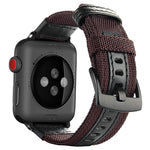 Jeep Style Nylon Wrist Watch Band with Stainless Steel Buckle for Apple Watch Series 3 & 2 & 1 42mm, 42mm