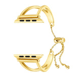 Letter V Shape Bracelet Metal Wrist Watch Band with Stainless Steel Buckle for Apple Watch Ultra 49mm&Watch Ultra 2 49mm / Series 10 46mm / 9&8&7 45mm / SE 3&SE 2&6&SE&5&4 44mm / 3&2&1 42mm, 7 45mm / 6&SE&5&4 44mm / 3&2&1 42mm