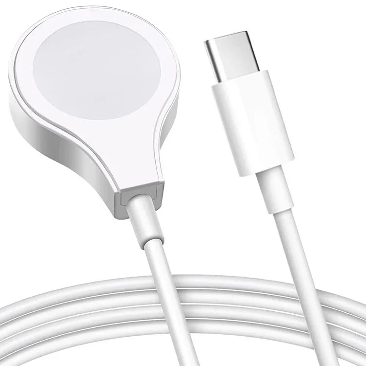 كابل شحن سريع لاسلكي مغناطيسي إلى Type-C / USB-C لسلسلة Apple Watch، Type-C