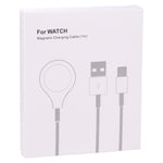 كابل شحن سريع لاسلكي مغناطيسي إلى Type-C / USB-C لسلسلة Apple Watch، Type-C