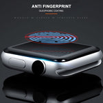 mocolo 0,33 mm 9H 3D Rundkanten-Schutzfolie aus gehärtetem Glas mit vollflächiger Verklebung für Apple Watch Series 6 / 5 / 4 / Watch SE 44 mm