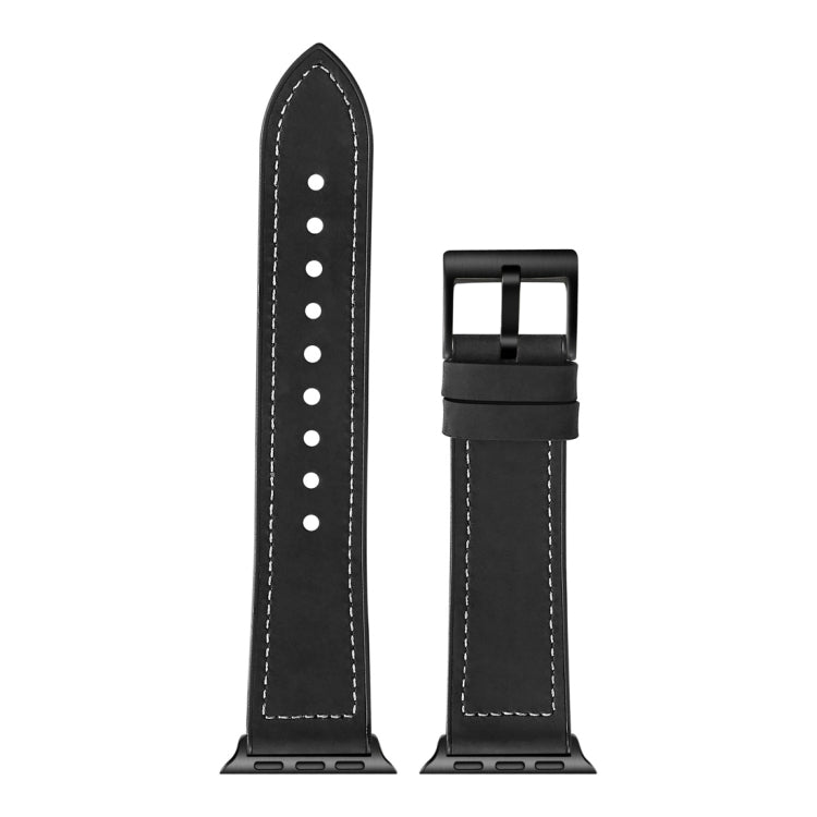 Solid Color TPU + Stainless Steel Watch Band for Apple Watch Series 10 42mm / 9&8&7 41mm / SE 3&SE 2&6&SE&5&4 40mm / 3&2&1 38mm, 40mm
