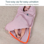 Baby Sleeping Bag Thickened Warm Newborn Quilt, Size:80cm, for 0-1 Years Old
