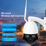 كاميرا قبة ذكية لاسلكية WiFi بدقة 2.0 مليون بكسل 1080P HD مع تكبير 20X، تدعم الرؤية الليلية بالأشعة تحت الحمراء / كشف الحركة / الاتصال الصوتي / بطاقة TF، قابس أسترالي، نسخة WiFi