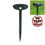 Powerful Ultrasonic Solar-powered Animal Repeller With PIR Sensor & Light Sensor, RC-511