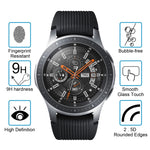 ENKAY Hat-Prince 0.2mm 9H 2.15D Curved Edge Tempered Glass Film for Galaxy Watch 46mm, Tempered Glass/46mm, 2 PCS Tempered Glass/46mm