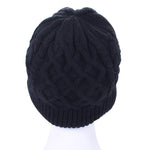 Wavy Textured Knitted Bluetooth Headset Warm Winter Beanie Hat with Mic for Boy & Girl & Adults