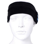 Gestricktes Bluetooth-Headset mit Mikrofon für Sport und Musik, kompatibel mit iPhone, Samsung und anderen Bluetooth-Geräten