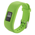 For Garmin Vivofit 3 Smart Watch Silicone Watch Band, Length: about 24.2cm