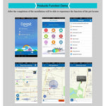 D99+ 1.22 inch HD LCD Screen GPS Smartwatch for the Elder Waterproof, Support GPS + LBS + WiFi Positioning / Two-way Dialing / Voice Monitoring / One-key First-aid / Wrist off Alarm / Safety Fence, D99+ Rose Gold