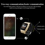 D99+ 1.22 inch HD LCD Screen GPS Smartwatch for the Elder Waterproof, Support GPS + LBS + WiFi Positioning / Two-way Dialing / Voice Monitoring / One-key First-aid / Wrist off Alarm / Safety Fence, D99+ Rose Gold