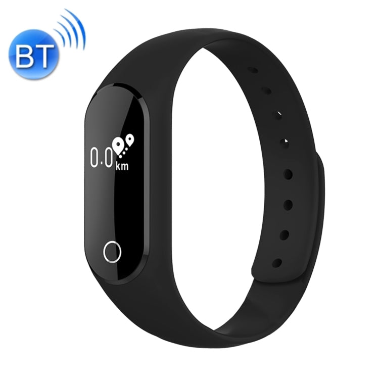 TLW25 0.42 inch OLED Display Bluetooth Smart Bracelet, IP66 Waterproof, Support Heart Rate Monitor / Pedometer / Calls Remind / Sleep Monitor / Sedentary Reminder / Alarm / Remote Capture, Compatible with Android and iOS Phones, 25 Black, 25 Blue