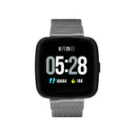 DTNO.1 G12 1.3 inches OLED Color Screen Smart Bracelet IP67 Waterproof, Nylon Watchband, Support Call Reminder /Heart Rate Monitoring /Sedentary Reminder /Multi-sport Mode