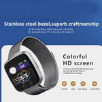 DTNO.1 G12 1.3 inches OLED Color Screen Smart Bracelet IP67 Waterproof, Nylon Watchband, Support Call Reminder /Heart Rate Monitoring /Sedentary Reminder /Multi-sport Mode