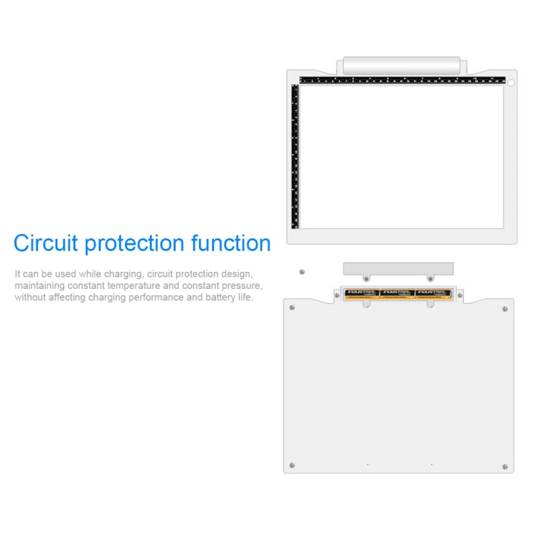 A4-19 6.5W Three Level of Brightness Dimmable A4 LED Drawing Sketchpad Light Pad with USB Cable