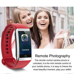 TD19 1.14 inches IPS Screen Smart Bracelet IP67 Waterproof, Support Call Reminder / Heart Rate Monitoring / Blood Pressure Monitoring / Sleep Monitoring /  Remote Camera