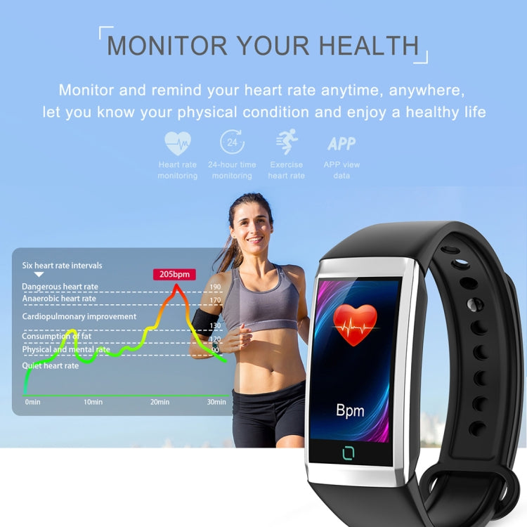 TD19 1.14 inches IPS Screen Smart Bracelet IP67 Waterproof, Support Call Reminder / Heart Rate Monitoring / Blood Pressure Monitoring / Sleep Monitoring /  Remote Camera
