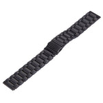 For Samsung Gear S2 Classic Smart Watch Butterfly Buckle 3 Beads Stainless Steel Watchband