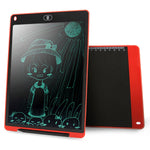 Portable 12 inch LCD Writing Tablet Drawing Graffiti Electronic Handwriting Pad Message Graphics Board Draft Paper with Writing Pen, 12 inch White, 12 inch Black, 12 inch Green, 12 inch Blue, 12 inch Red