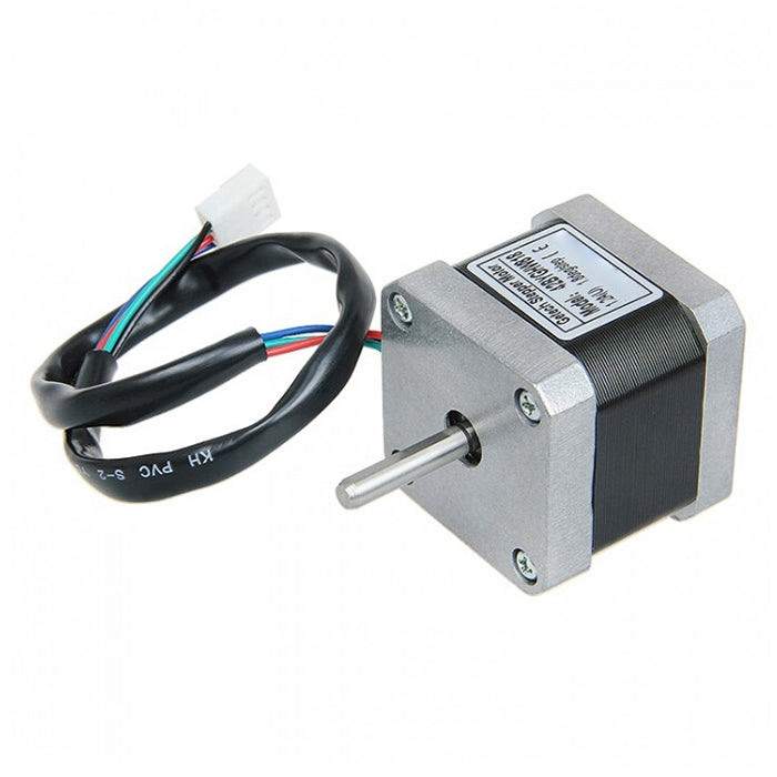 محرك خطوي Nema 17، 42 BYG ذو عمود معكوس
