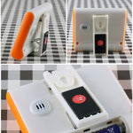 Kitchen Timer 24 Hours Digital Alarm Clock LCD Screen Magnetic Backing for Cooking Baking