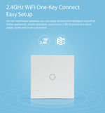 مفتاح تحكم ذكي لاسلكي NEO NAS-SC01W لشبكة WiFi في الاتحاد الأوروبي، 1 قناة