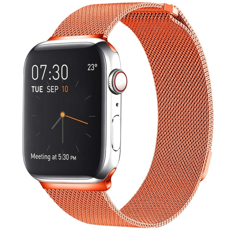 Magnetisches Edelstahl-Armband im Milanaise-Stil für Apple Watch Ultra 49 mm & Watch Ultra 2 49 mm / Series 10 46 mm / 9 & 8 & 7 45 mm / SE 3 & SE 2 & 6 & SE & 5 & 4 44 mm / 3 & 2 & 1 42 mm