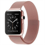 Magnetisches Edelstahl-Armband im Milanaise-Stil für Apple Watch Ultra 49 mm &amp; Watch Ultra 2 49 mm / Series 10 46 mm / 9 &amp; 8 &amp; 7 45 mm / SE 3 &amp; SE 2 &amp; 6 &amp; SE &amp; 5 &amp; 4 44 mm / 3 &amp; 2 &amp; 1 42 mm