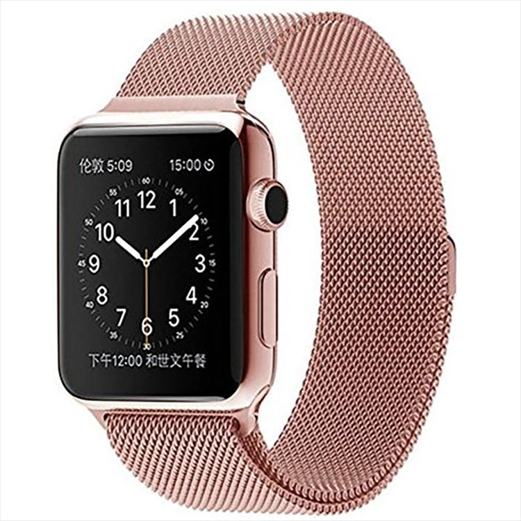 Magnetisches Edelstahl-Armband im Milanaise-Stil für Apple Watch Ultra 49 mm & Watch Ultra 2 49 mm / Series 10 46 mm / 9 & 8 & 7 45 mm / SE 3 & SE 2 & 6 & SE & 5 & 4 44 mm / 3 & 2 & 1 42 mm