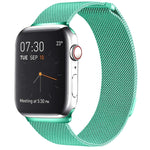 Magnetisches Edelstahl-Armband im Milanaise-Stil für Apple Watch Ultra 49 mm &amp; Watch Ultra 2 49 mm / Series 10 46 mm / 9 &amp; 8 &amp; 7 45 mm / SE 3 &amp; SE 2 &amp; 6 &amp; SE &amp; 5 &amp; 4 44 mm / 3 &amp; 2 &amp; 1 42 mm
