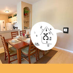 BHT-002GCLW 3A Load Water / Gas Boiler Type LCD Digital Heating Room Thermostat with Time Display, WiFi Control, BHT-002GBLW 3A (White) Gas Boiler Type, BHT-002GBLW 3A  (Black) Gas Boiler Type